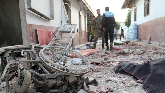 PKK Afrin'de hastaneye saldırdı