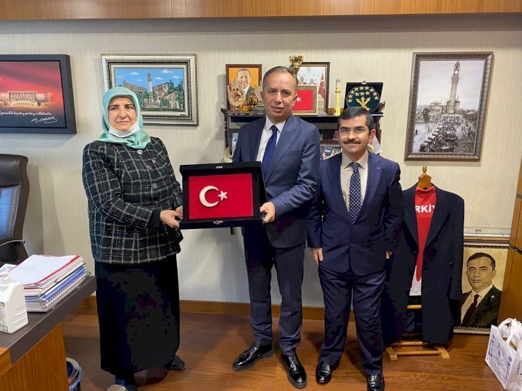 SGK MUDDER' den  AK Parti MKYK Üyesi Çorum Milletvekili Ahmet Sami Ceylan’ı ziyaret etti